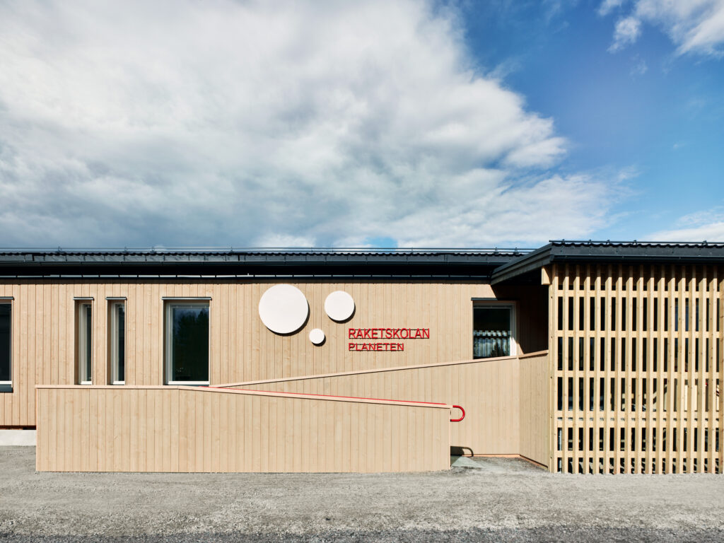 Entré till Raketskolan Planeten i Kiruna