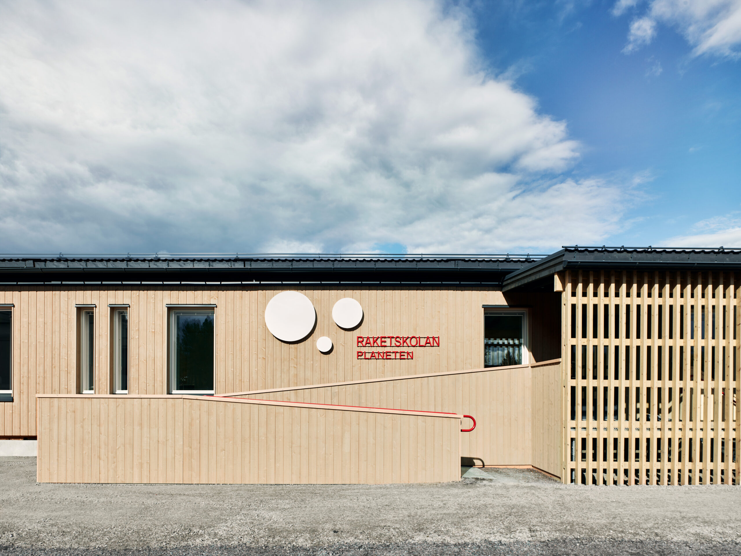Entré till Raketskolan Planeten i Kiruna