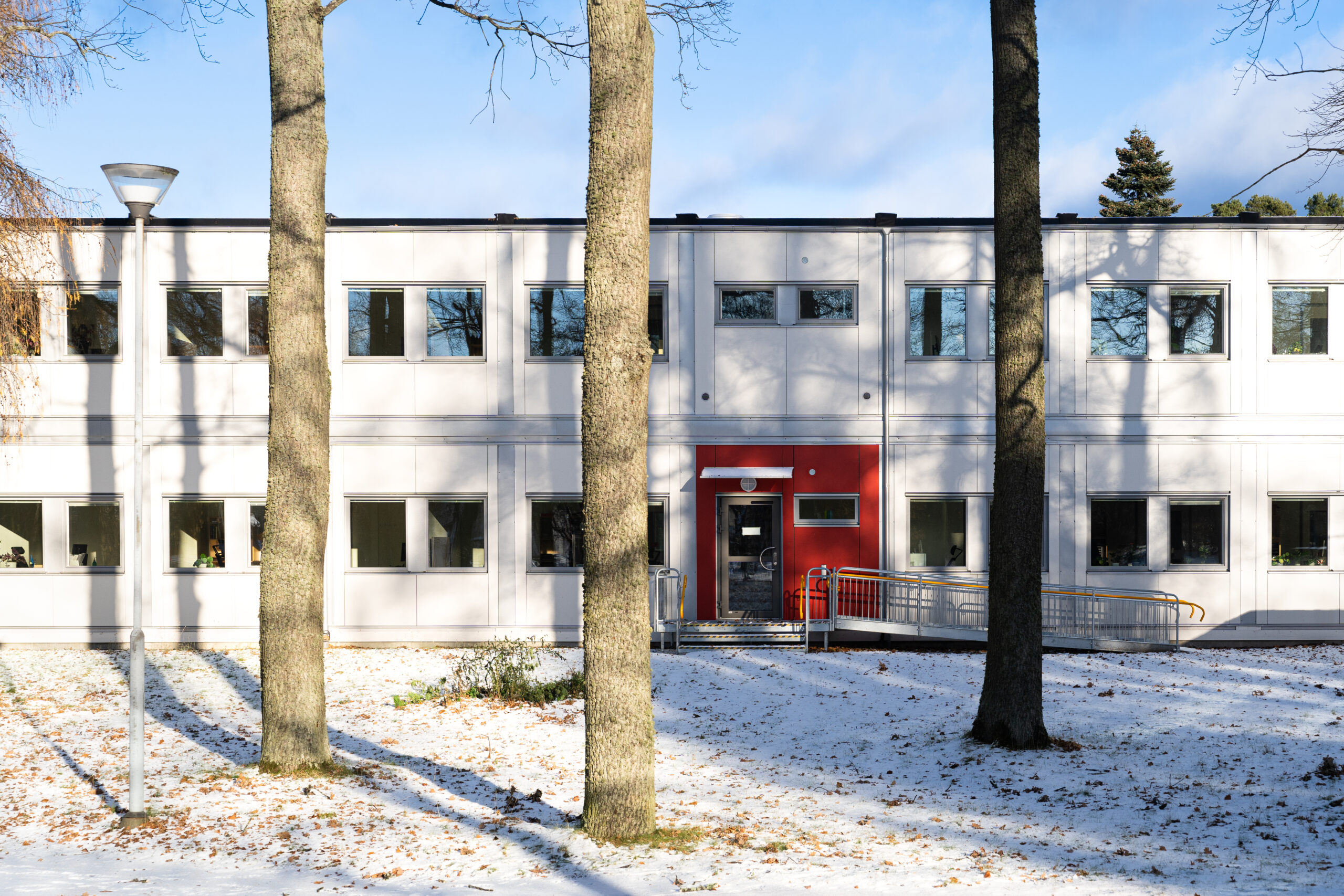 Kontorsbyggnad för BUP-mottagningen vid Ryhovs sjukhus i Jönköping